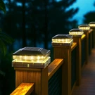 12 Pack Solar Post Cap Lights Waterproof Outdoor Fence Deck Lighting 4X4 3.5 5X5. Fixed Price $170.99.