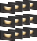 Pack Kadision 120V Dimmable Led Step Lights 3CCT Orb Aluminum. Fixed Price $80.00.