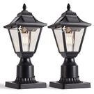2 Pack Solar Post Lights, Motion Sensor Lamp With Pier Moun.... Fixed Price $82.57.