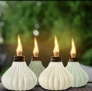 Deco Window Pack Of 4 Table Torch For Indoor Outdoor Citronella Oil. Fixed Price $35.00.