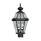 Livex Lighting Georgetown Outdoor Post Head Black 2264-04. Fixed Price $285.96.