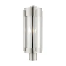 Livex Sheridan Light Outdoor Post Top Lantern, Nickel/ep Smoke 22387-91. Fixed Price $659.96.