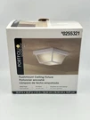 Portfolio White Indoor/outdoor Flush Mount Light. Fixed Price $29.99.