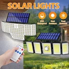 300/448LED Solar Motion Sensor Wall Light Remote Waterproof IP44 Outdoor Garden. Fixed Price $15.99.