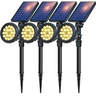 Dbf Solar Outdoor Lights, Upgraded 18 Led Waterproof Landscape - Auto .... Fixed Price $115.08.