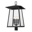 Z-lite Rainer 6LT 32" Outdoor Post Mount Fixture, Black/seedy 5015PHXXLR-BK. Fixed Price $788.00.