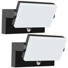 Rosykite 40W Led Wall Pack Lights Outdoor Motion SENSOR,360 Rotation 5000K. Fixed Price $178.05.
