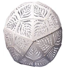 Flowerhouse Glowtheory 18" Solar Palm Light - White Outdoor Hanging Cor. Fixed Price $99.99.
