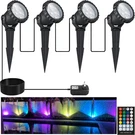 Covoart Color Changing Led Landscape Lights 12W Lighting IP66 Waterpro. Fixed Price $35.48.