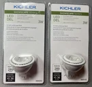 Lot Of Kichler Model # 12202 MR16 Led 3W 3000K GU5.3 12V Landscape Bulb. Fixed Price $29.99.