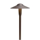 Kichler 15811AZT30R 16" 3000K Led Dome Path In Textured Architectural Bronze. Fixed Price $214.99.