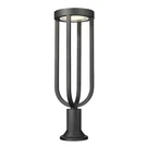 Z-lite Leland 1 Light 28" Outdoor Pier/round, Sand Blast 5005PHB-553PM-BK-LED. Fixed Price $351.90.