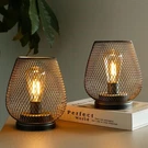 Trirocks Set Of 2 Medium Battery Powered Outdoor Lantern 6.5'' High Metal Table. Fixed Price $42.05.