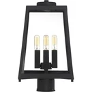 Nuvo Lighting 60/6585 Halifax Post Accessories Matte Black And Glass. Fixed Price $261.99.