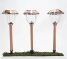 New In Box Energizer 10-PIECE Solar Landscape Light Set, Copper. Fixed Price $135.00.