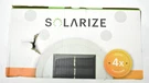 Solarize 4 Gutter Lights White Plastic 6-8 Hour Charge Outdoor Leds. Fixed Price $13.49.