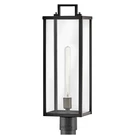 Hinkley Lighting Catalina Outdoor Post Mount, Black/clear - 23011BK. Fixed Price $289.00.
