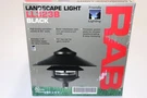 Rab LL323B Pagoda Lawn Light, Incandescent/compact Fluorescent Landscape, Black. Fixed Price $55.00.