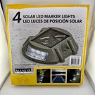 Manor House Solar Led Metal Waterproof Marker Lights Driveway Walkway Deck Fence. Fixed Price $45.00.