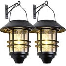 Solar Lantern Outdoor Lights, Hanging Waterproof With Wall Mou.... Fixed Price $46.44.