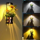 Solar Wall Light With Plant Stands, Wireless Outdoor Fence 3 Color.... Fixed Price $37.27.