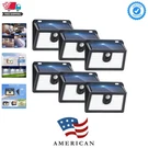 6 Pack Solar Motion Sensor Lights - Super Bright Waterproof Outdoor Security. Fixed Price $27.90.