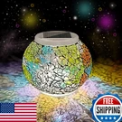 Aukora Color Changing Solar Powered Glass Ball Garden Lights, Lantern Outd. Fixed Price $48.56.
