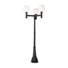 Z-lite Laurent Light 39" Outdoor Post Mount, Black/opal 597BP3-564P-BK. Fixed Price $1443.30.