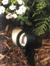 Hampton Bay 20WATT Low Voltage Black Integrated Led Outdoor Landscape Spot Light. Fixed Price $18.99.