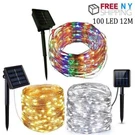 Solar 100 Led Night Outdoor Landscape String Lights Twinkle. Fixed Price $12.49.