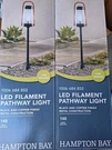 Lot Of Hampton Bay Black/copper Finish Led Path Light 1006684852. Fixed Price $69.00.