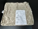 New Hampton Bay Lounge Chair Cover Toffee Trellis Cushion Guard 7985-30524900. Fixed Price $22.99.