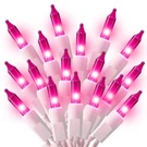 Brillarlights 100 Count Mini Pink String, 21FT Christmas Feet,. Fixed Price $15.46.