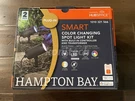 Hampton Bay Smart Color Changing Spot Light Kit Controller Transformer 2 Pack. Fixed Price $79.95.