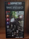 Monster Smart Lighting Led Spotlights Rgbic+ww 2CT 6FT App/voice Weather-res. Fixed Price $39.95.