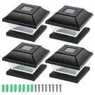 Sunwind Solar Post Cap Lights Outdoor - Pack Led Fence For 4X4 & 5X5.... Fixed Price $36.63.