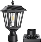 Greluna Solar Post Lights - Dusk To Dawn Outdoor Waterproof Cool White. Fixed Price $52.99.