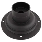 Matte Black 3.5" Outdoor Pier Base For Post Lights - Durable Aluminum Design. Fixed Price $44.62.