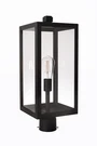Craftmade ZA7125 Harris 21" Tall Post Light - Black. Fixed Price $140.40.