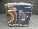 Hampton Bay 1000 Lm 16FT Adjustable Color 120V Plug-in Neon Flex Led Rope Light. Fixed Price $37.99.