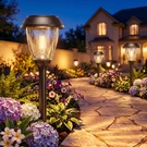 Xmcosy+ Solar Pathway Lights Outdoor, Warm White 10/25LM Glass F.... Fixed Price $72.99.