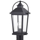 Vaxcel Lexington 1 8" Outdoor Post Light, Black - T0550. Fixed Price $169.99.