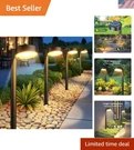 8 Pack Solar Pathway Lights Outdoor, 12 Brighter Led Wat.... Fixed Price $55.99.