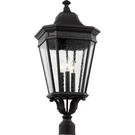 41ELIZABETH 41196-BCS Quade 3 Light 27.5 Inch Black Outdoor Post Lantern. Fixed Price $359.92.