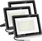 3 Pack 100W Led Flood Light, IP66 Waterproof Outside 11500LM Super. Fixed Price $69.79.