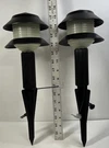 Qty 2 Malibu LX1 Tier 4 Watt Landscape Path Lights Low Voltage W/ Bulbs. Fixed Price $34.99.