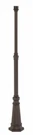 Quoizel PO9140IB Outdoor Lighting Post And Skirt With Imperial Bronze Finish. Fixed Price $449.99.