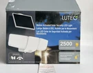 Lutec Solar Security Light 2500 Lumens Triple Head Motion Activated 1234567890. Fixed Price $29.99.