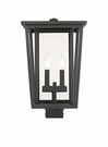 Z-lite 571PHBS-SQPM-BK Seoul Light 21 Inch Black Outdoor Pier Mount. Fixed Price $568.00.