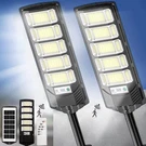 Gmox 120000LM Solar Street Light Outdoor Motion Sensor With Remote Control. Fixed Price $41.99.